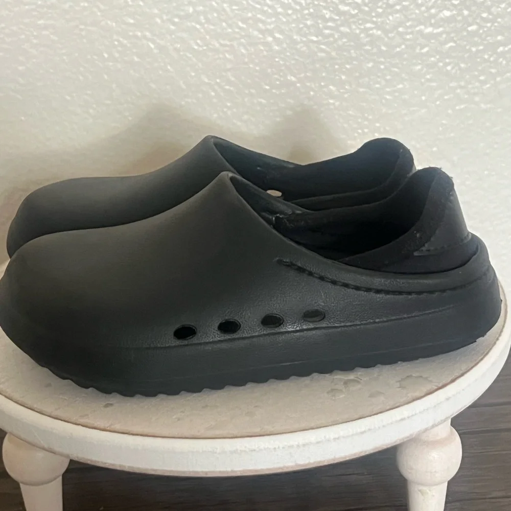 Cat & Jack Boy Girls Black‎ Rowan Pullon Watershoes sz 10